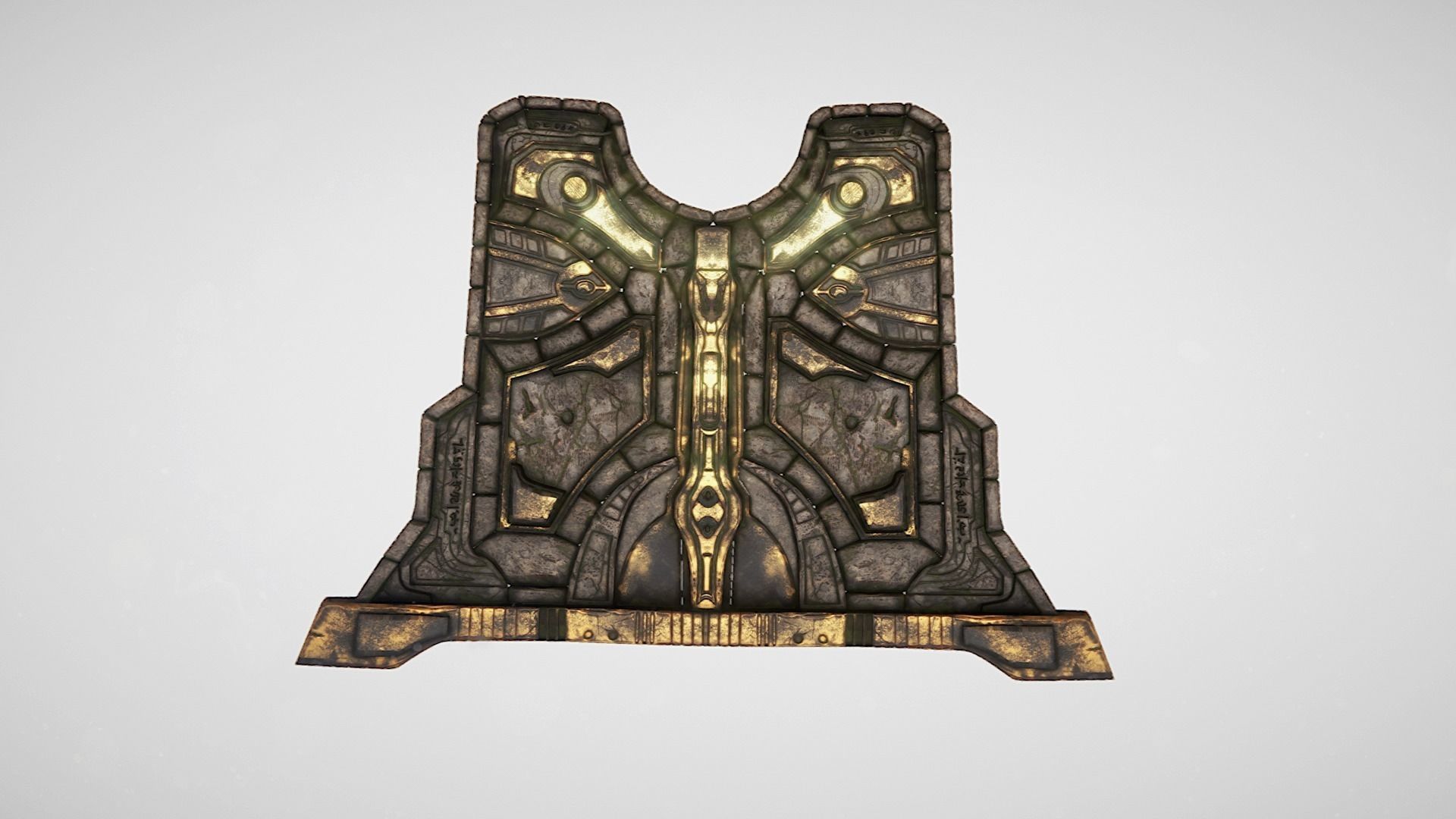 Zealot and Protoss Platform 3D model_28
