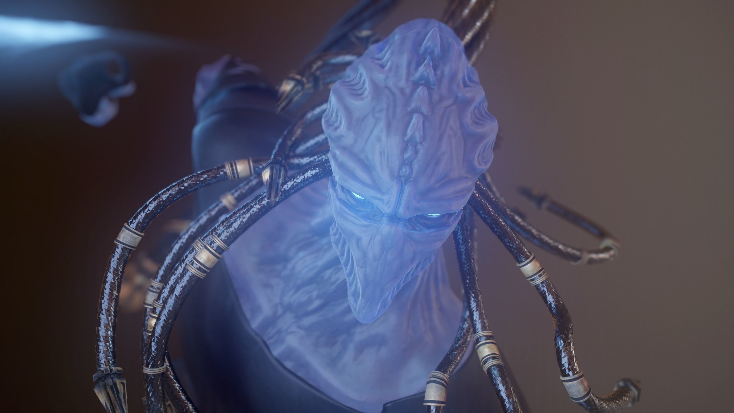 Zealot and Protoss Platform 3D model_8