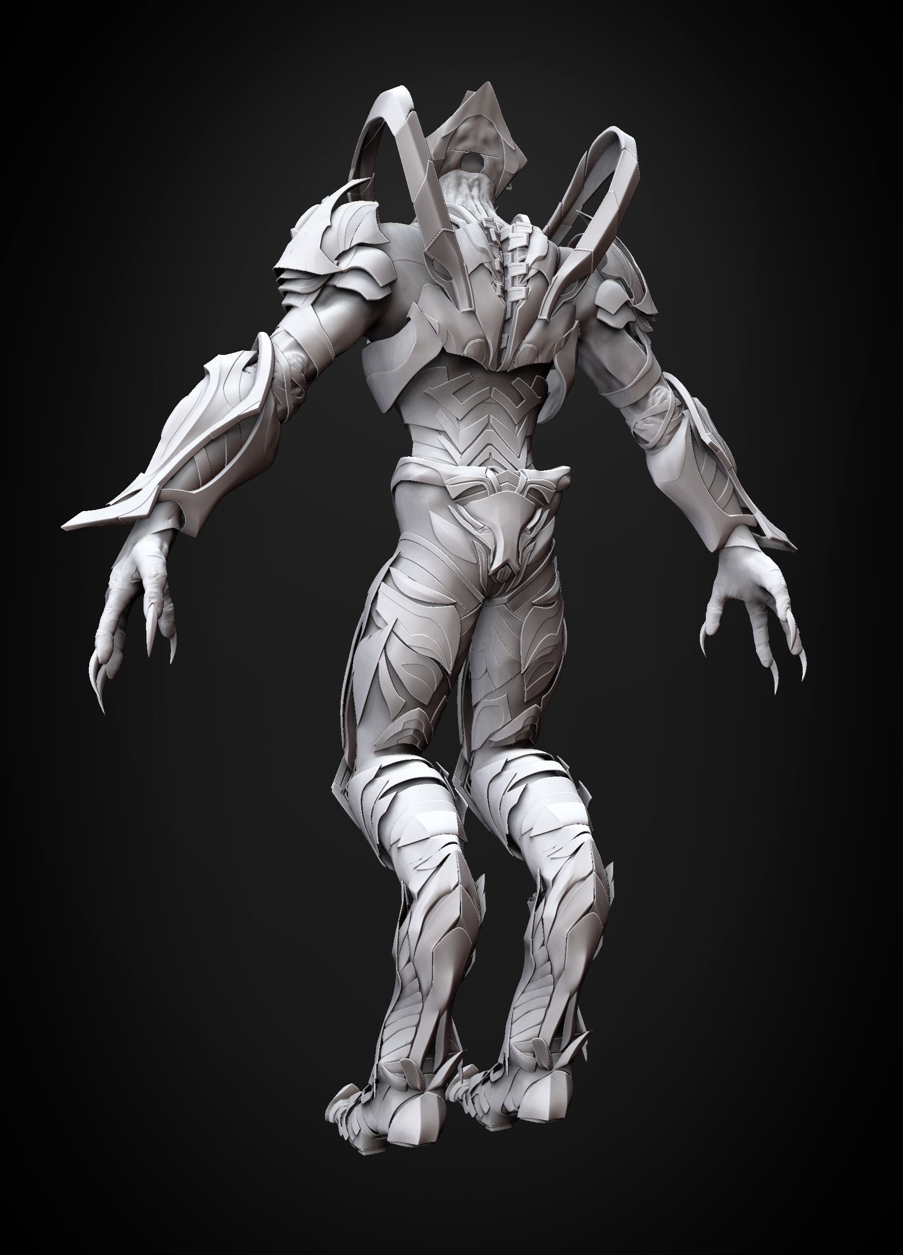 Zealot and Protoss Platform 3D model_19