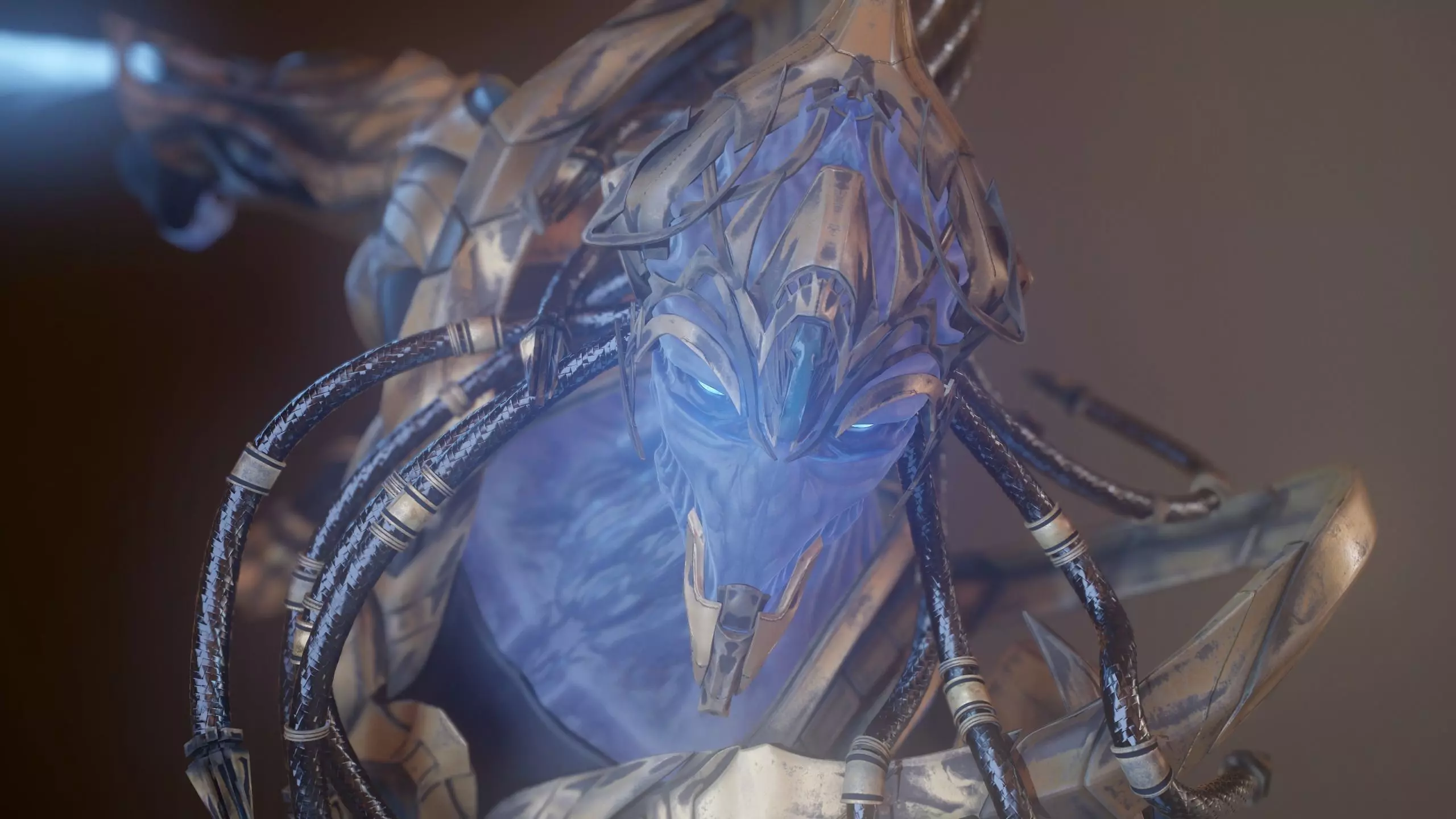Zealot and Protoss Platform 3D model