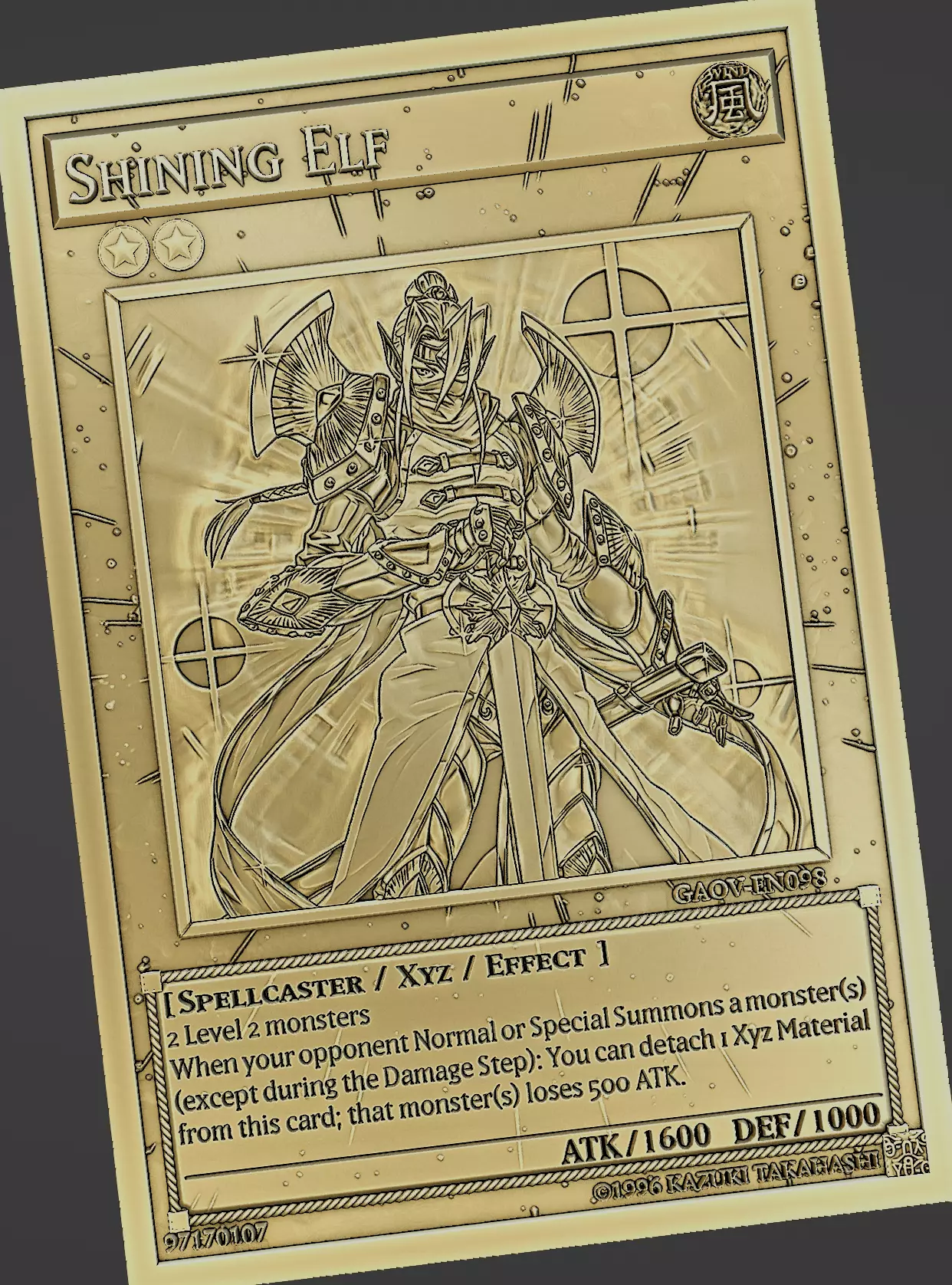 Shining Elf - yu-gi-oh Free 3D print model