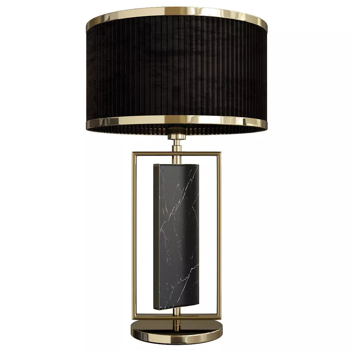 Castro Petra Table Lamp Low-poly 3D model_0
