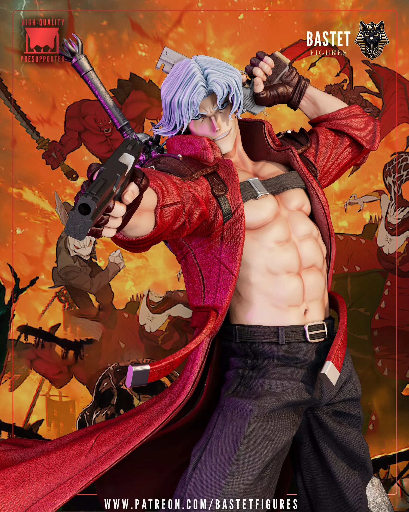 Dante I Devil May Cry 3D print model