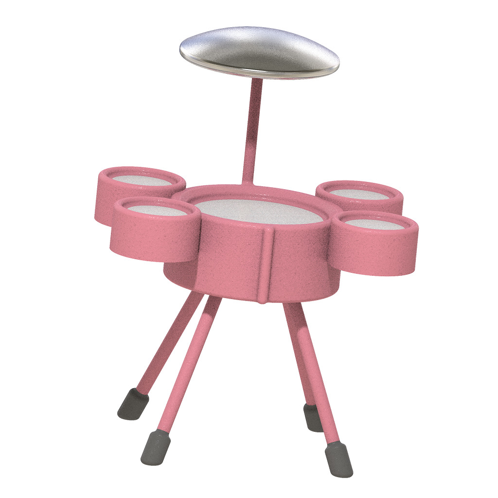Musical Drum Toy 3D print model_1
