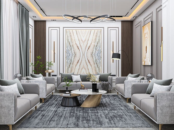 Mens council majlis 3D model 3D model