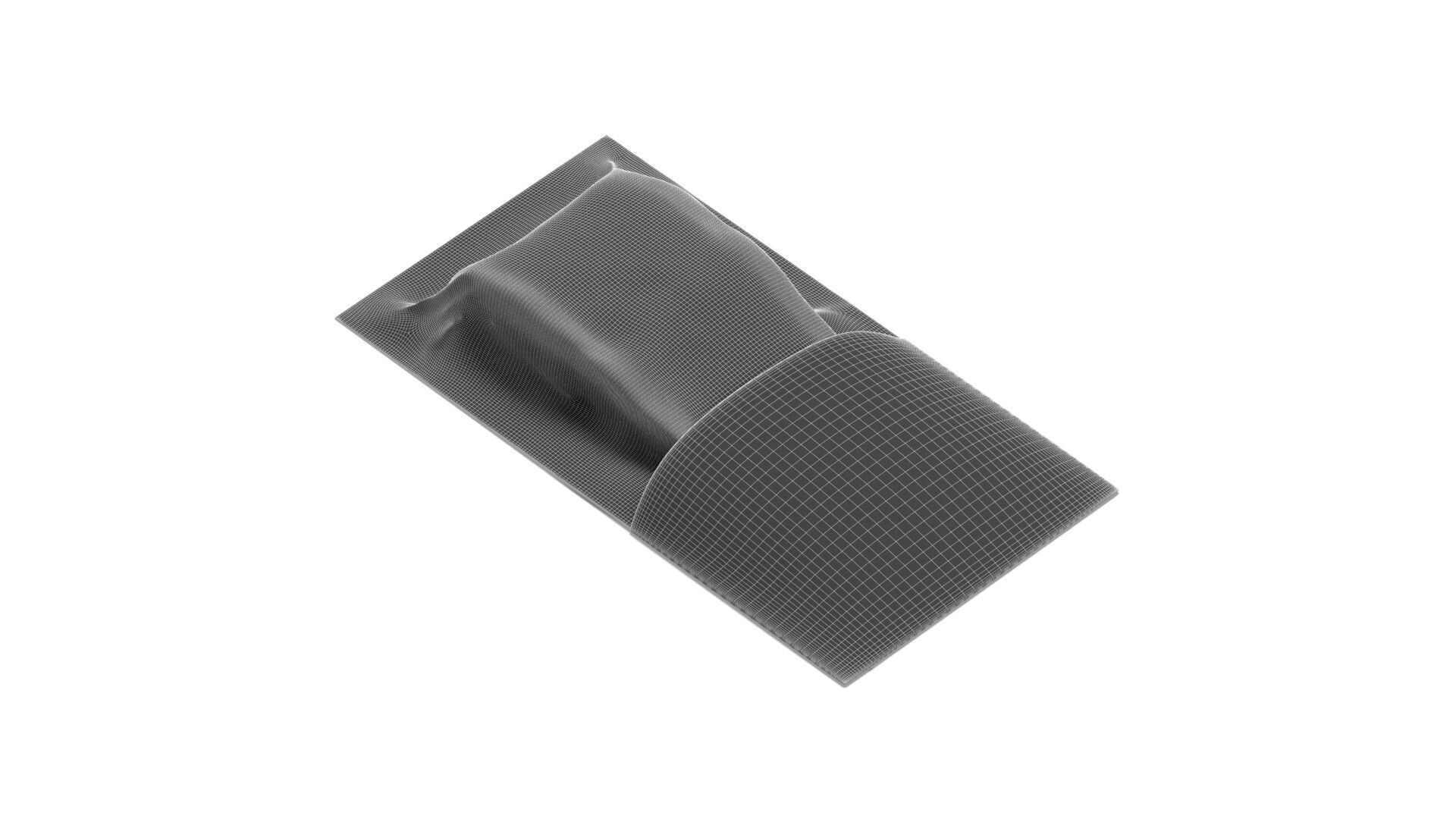 White Salmon Carton Pack - trout cardboard container  3D model_8