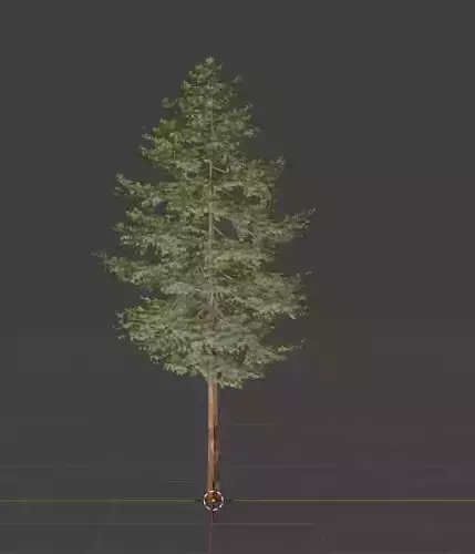 High poly tree