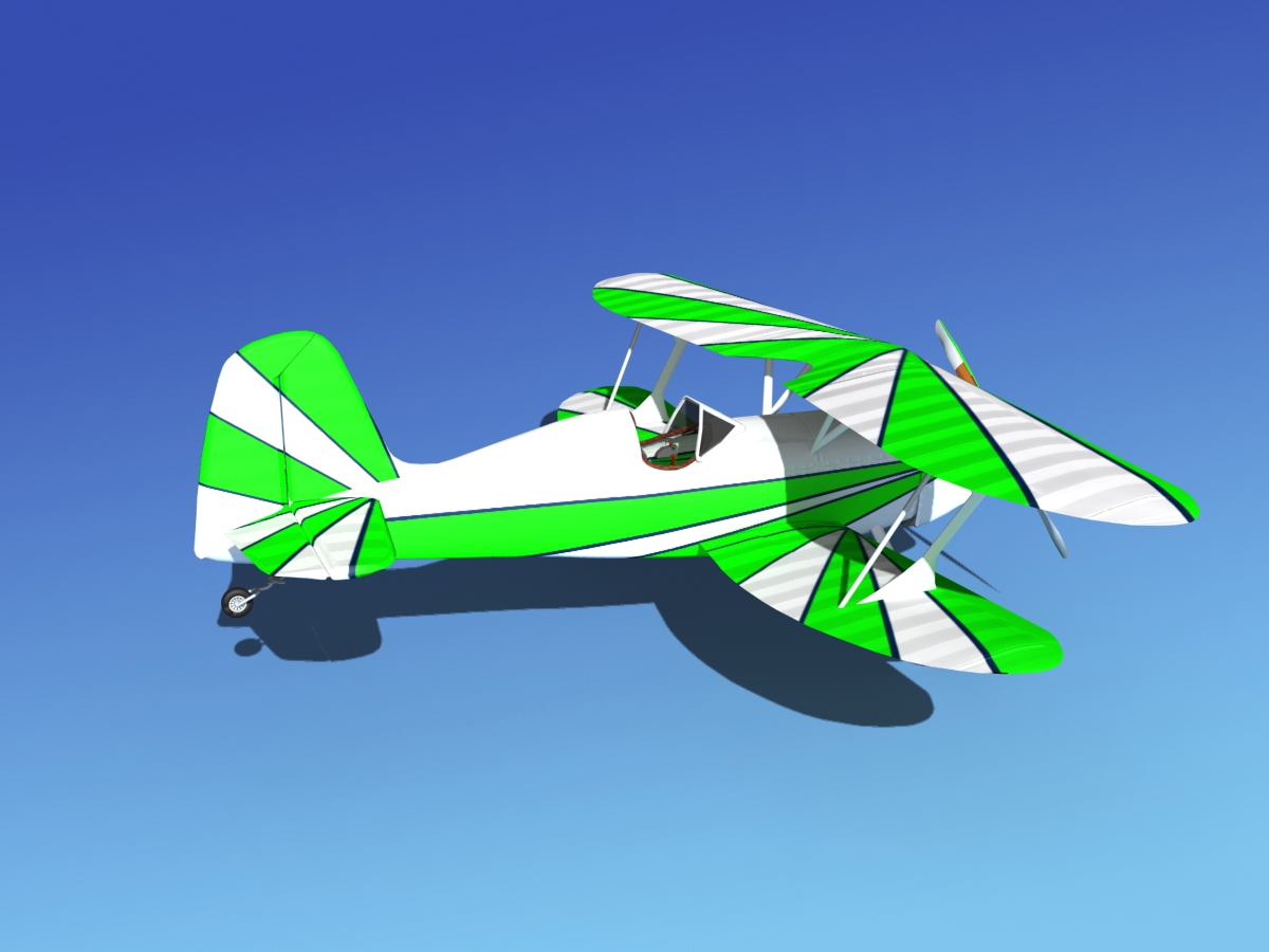 Stolp Starduster SA100 V08 3D model_4