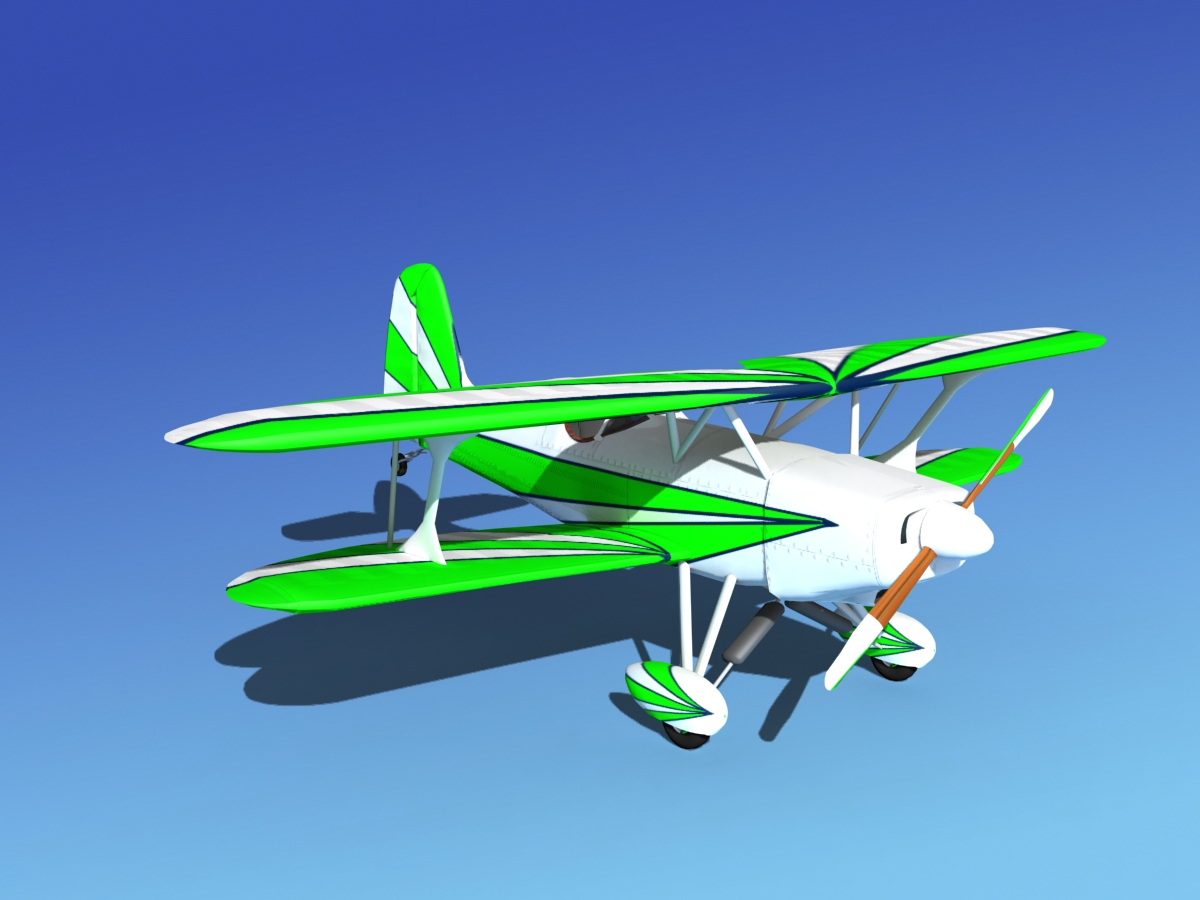 Stolp Starduster SA100 V08 3D model_2