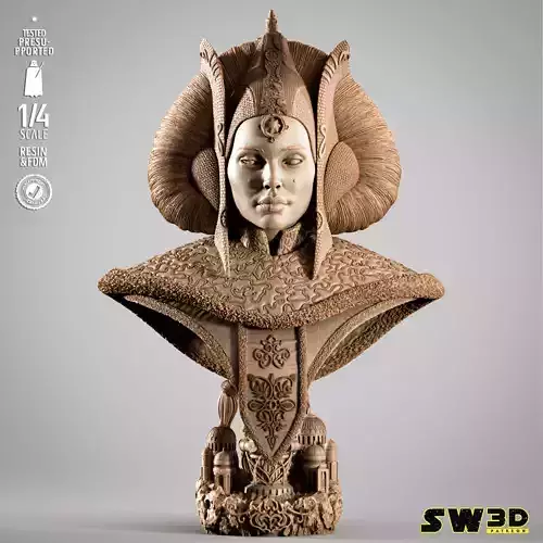STAR WARS Padme Portrait Bust