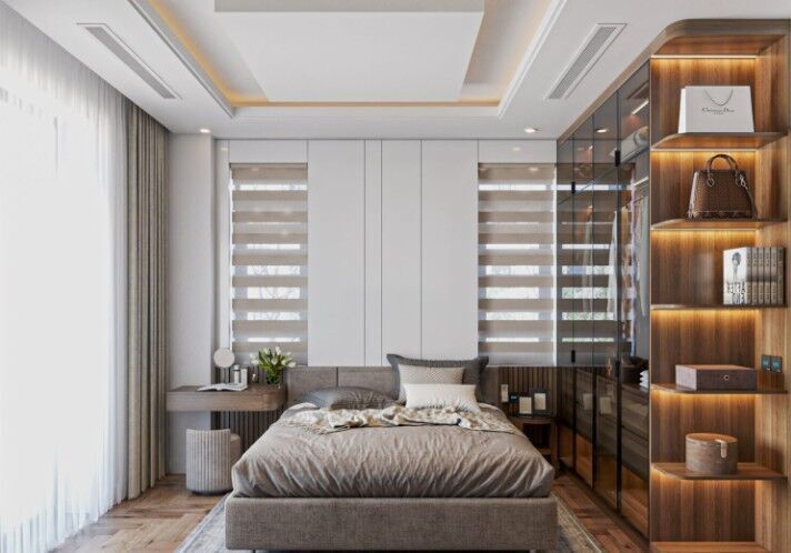 Bedroom Interior Model 3D model_16