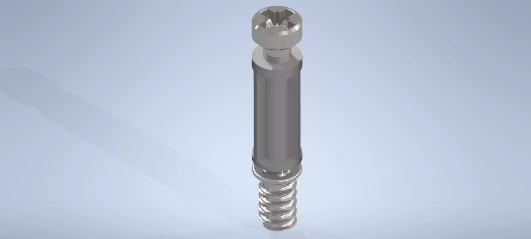 IKEA Cam Lock Screw 118331 3D model_0