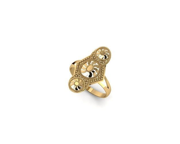 Rings 3D print model