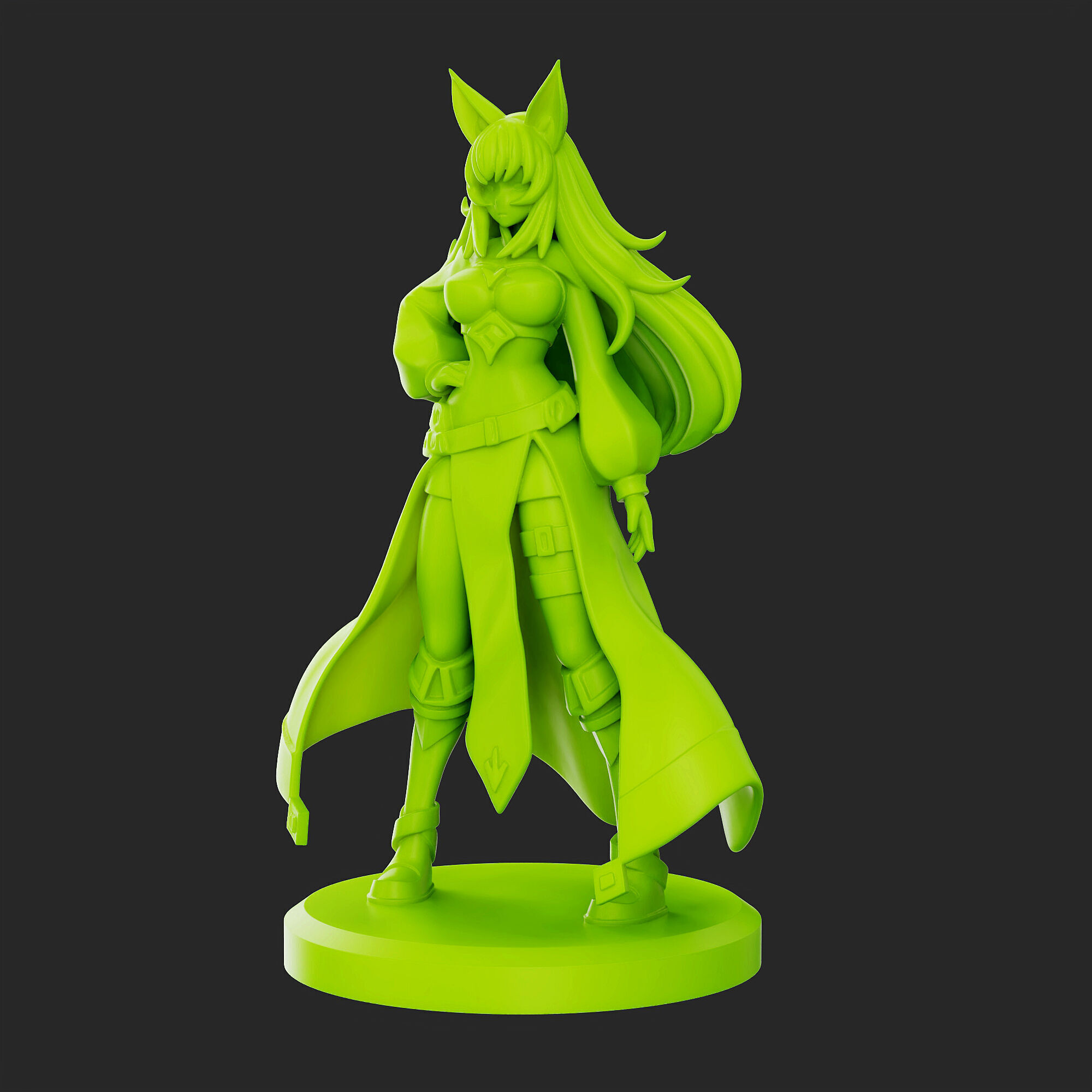ANIME GIRL 3D print model_5