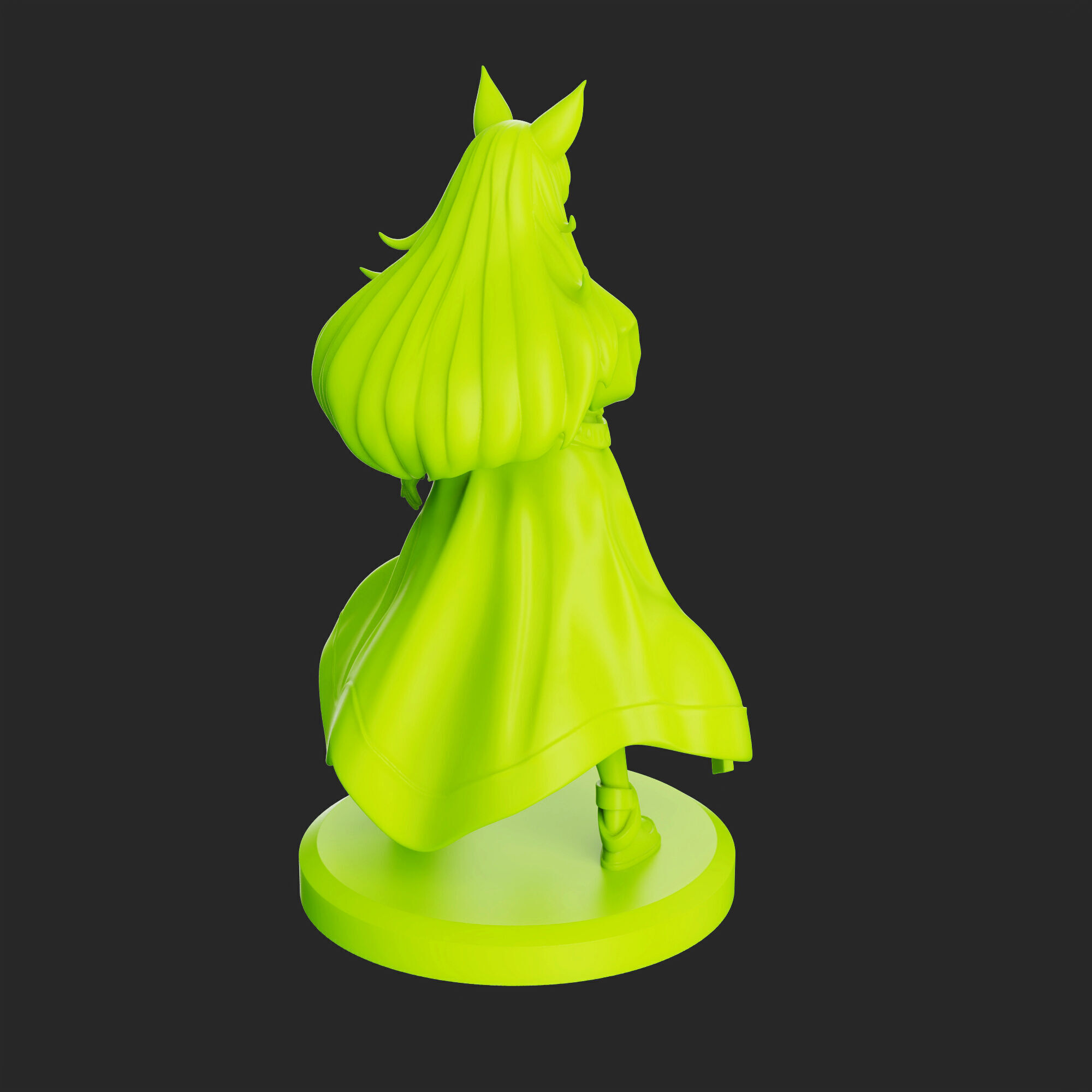 ANIME GIRL 3D print model_3