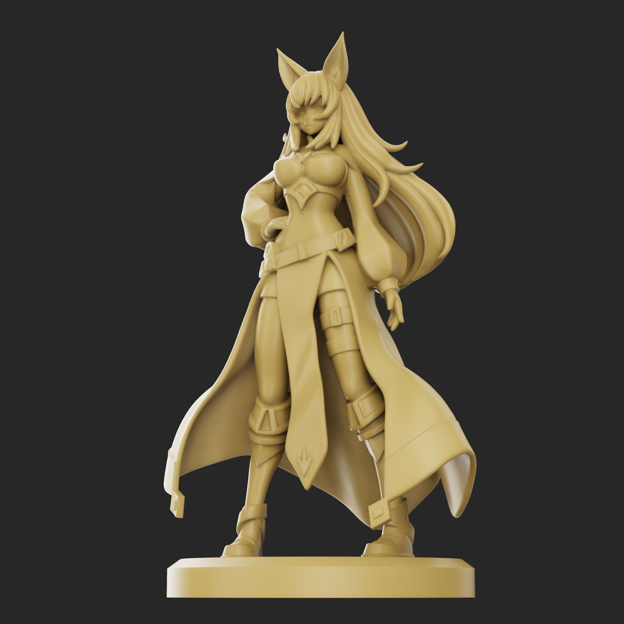 ANIME GIRL 3D print model_4