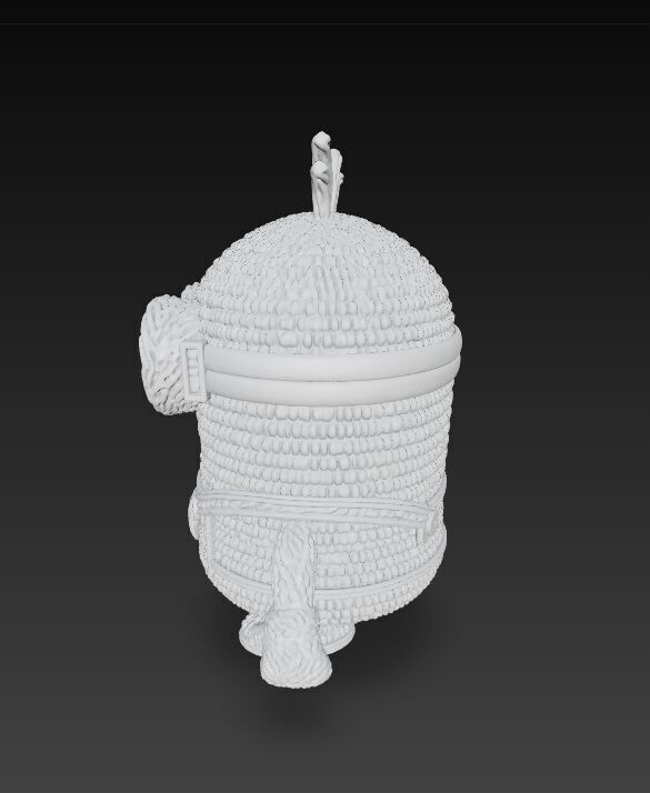 Minion Bob Knit Figure Banana Hero 3D model_24