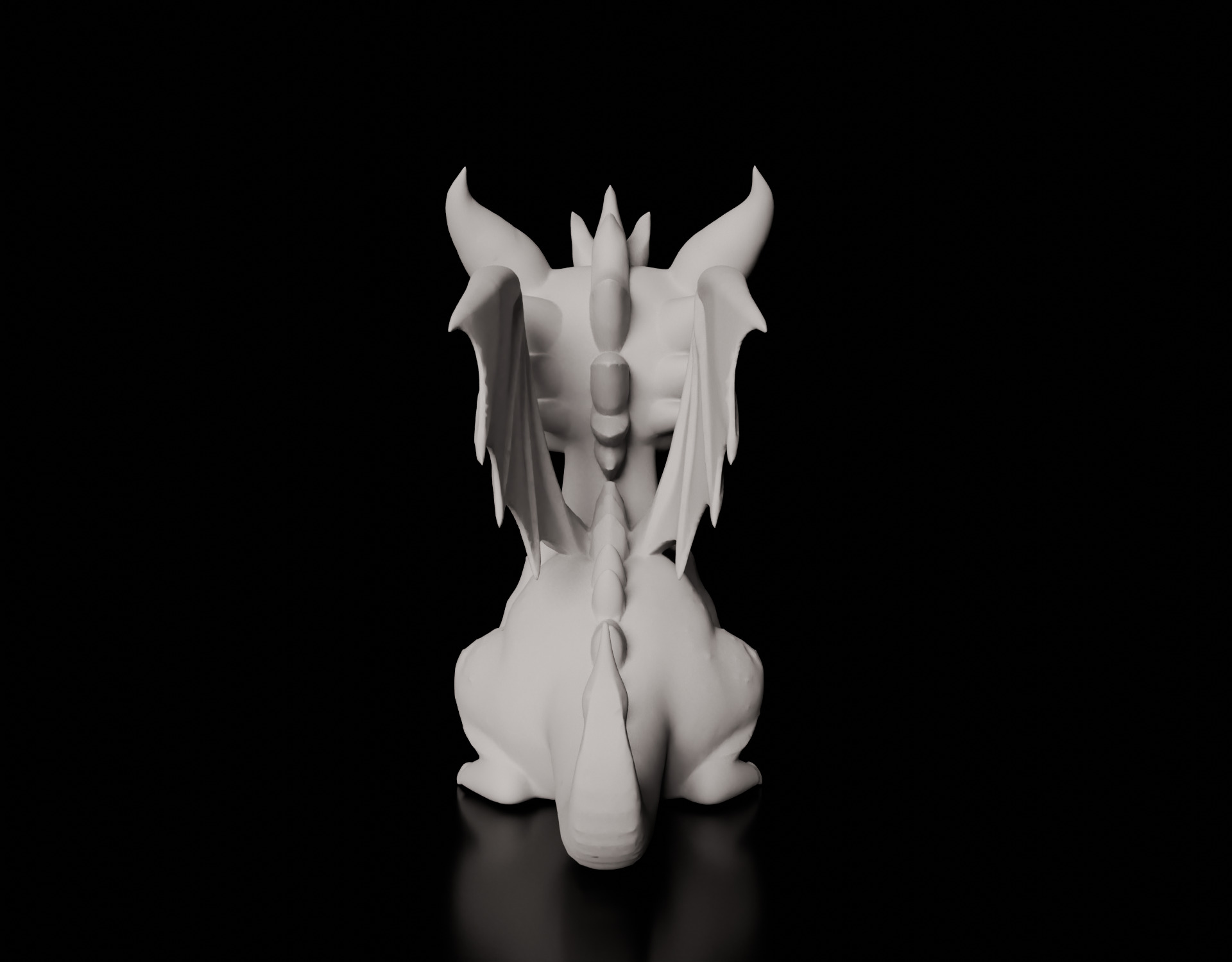 Baby Dragon 3D Printing Model Detailed STL File 3D print model_23