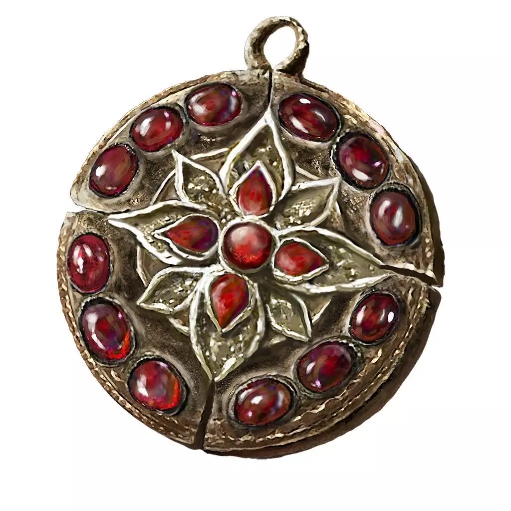 Crimson Amber Medallion - Elden Ring 3D print model