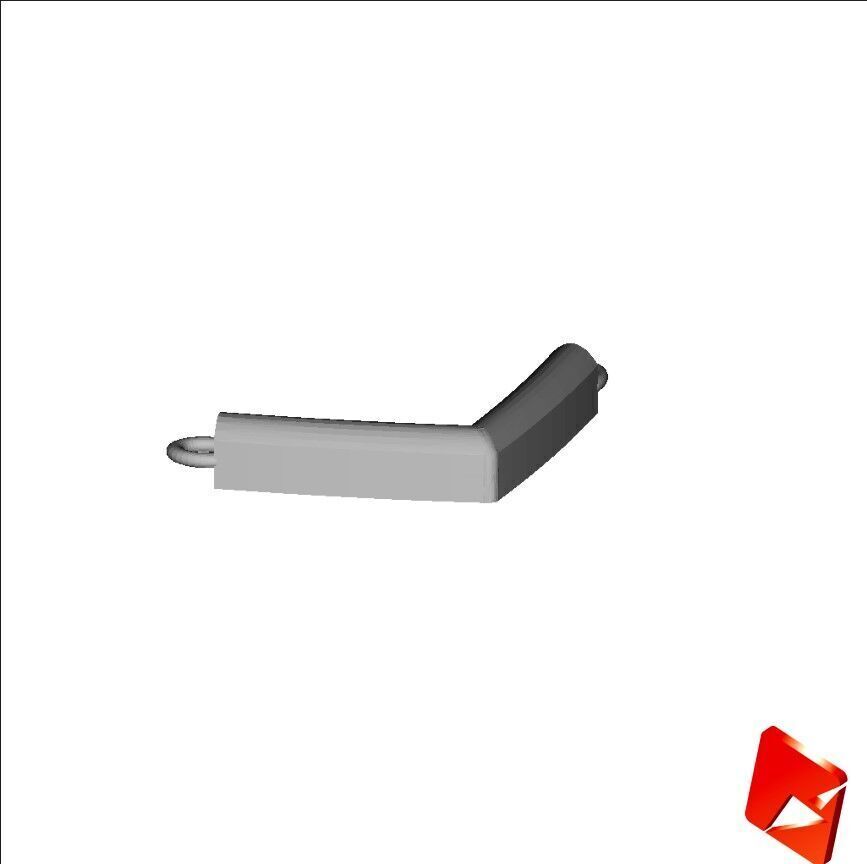 Heart pendant or necklace 3D print model_14