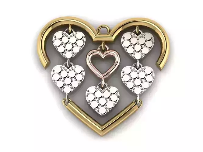 Heart pendant or necklace