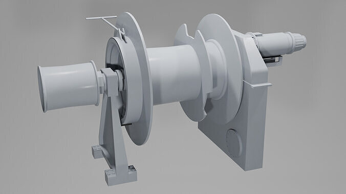 Mooring Winch 3D model