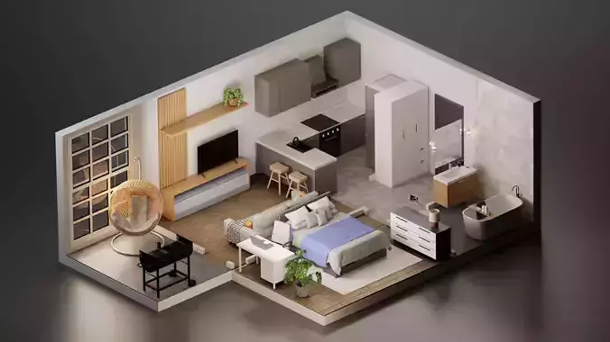 Apartment interior