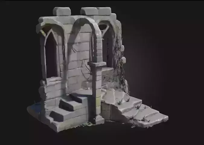 Ruined Archway  Gateway to Forgotten Eras