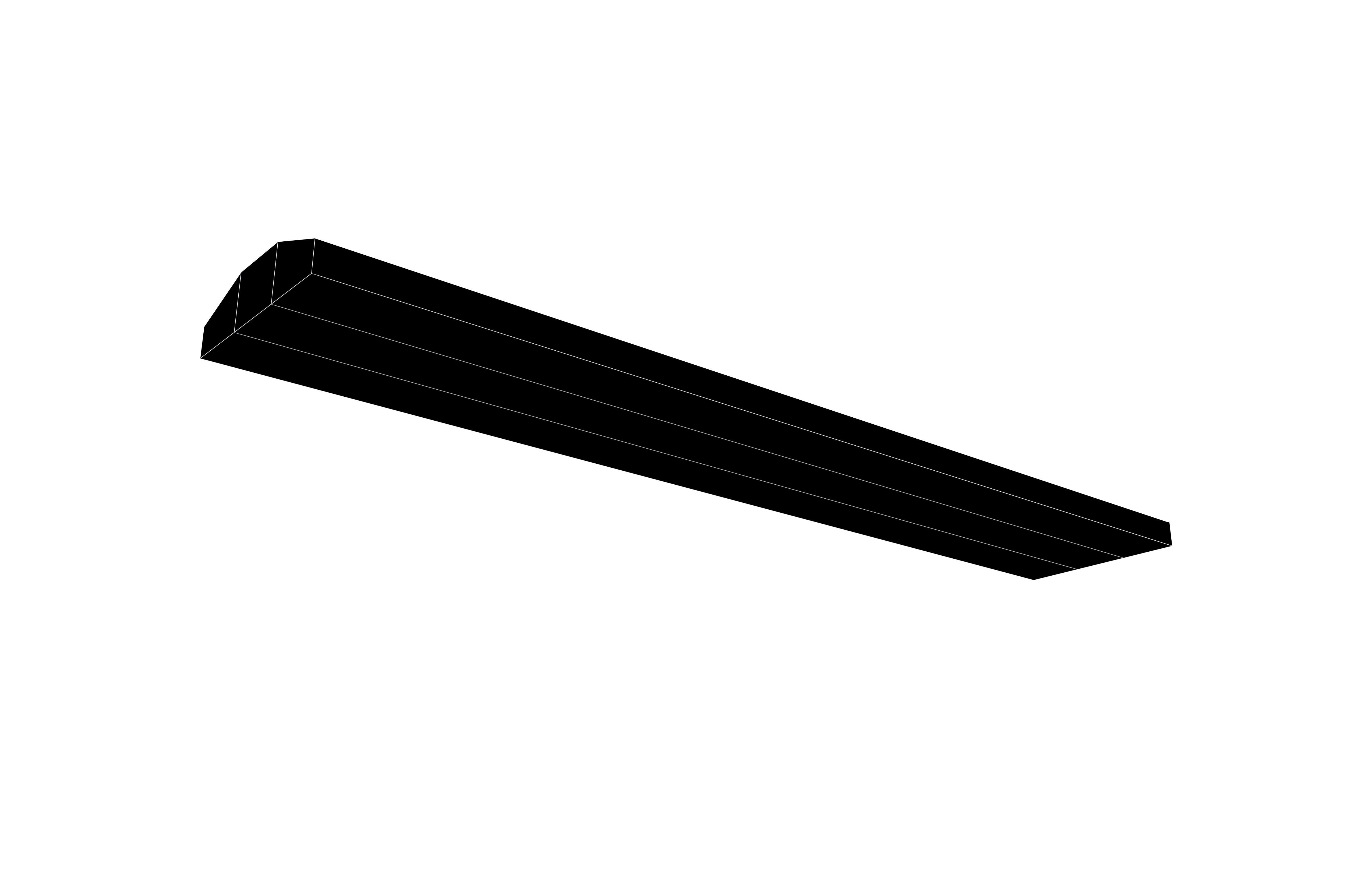 Speed Bump Stop v1 001 Low-poly 3D model_4