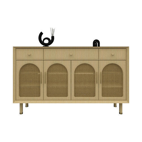 Parametric Sideboard Revit  3D model