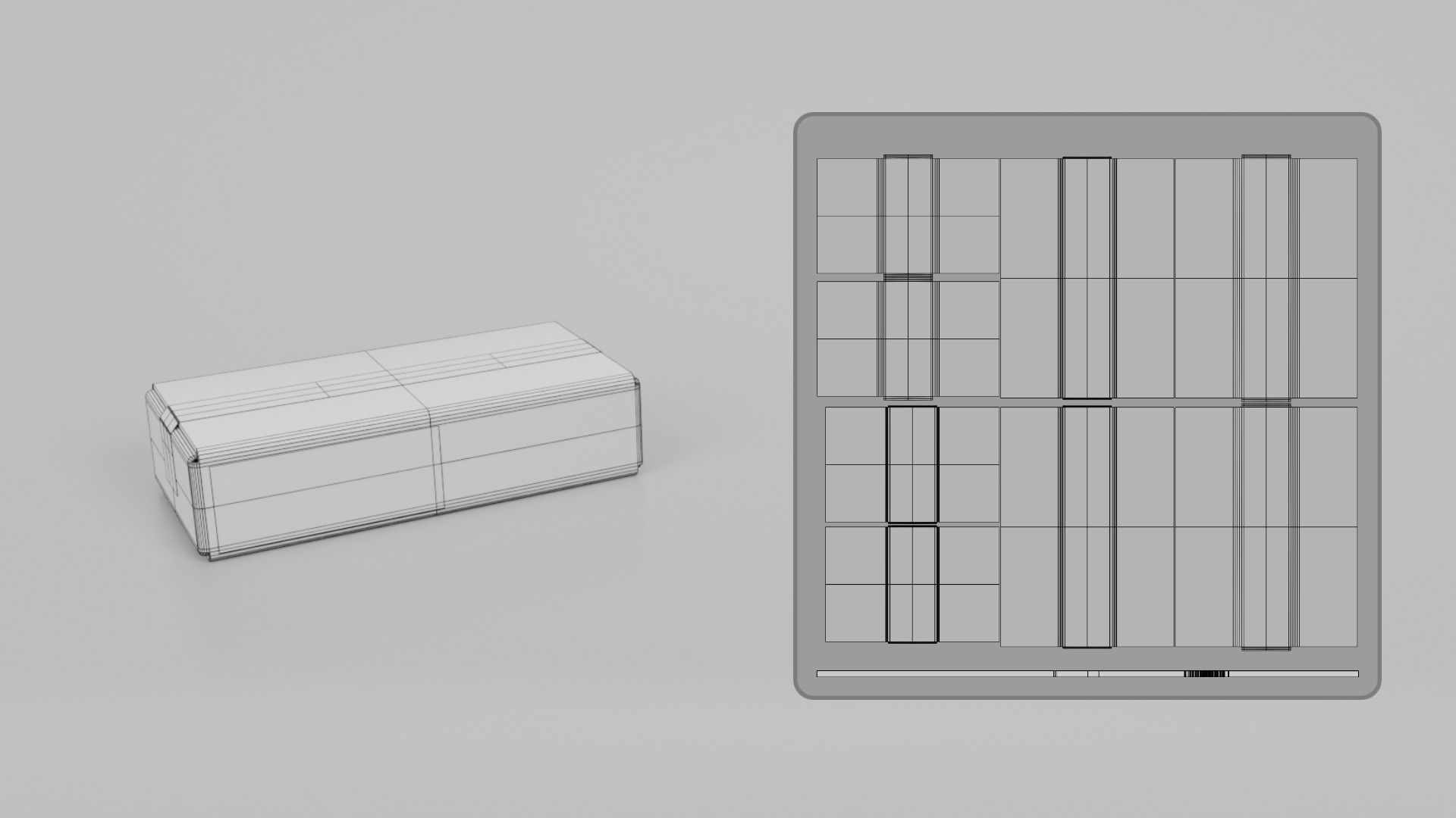 Cardboard Box R-120 - Rigged and Customizable Low-poly 3D model_14