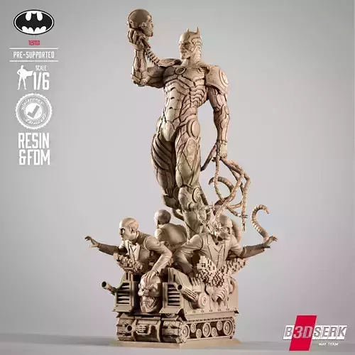 B3DSERK Murder Machine Sculpture