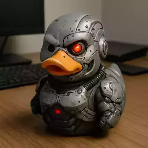 Cyborg Duck Urban vibes