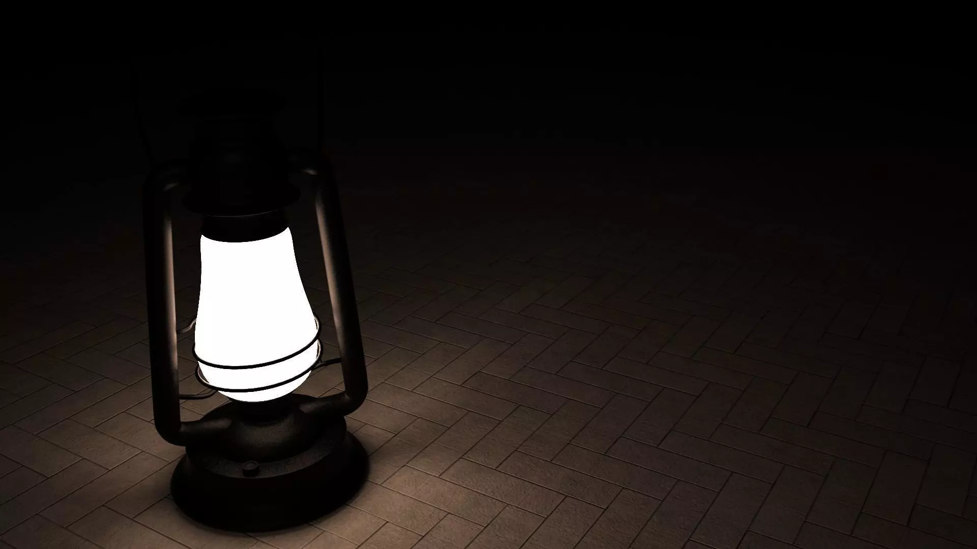 fanoos old lamp Free 3D model_0