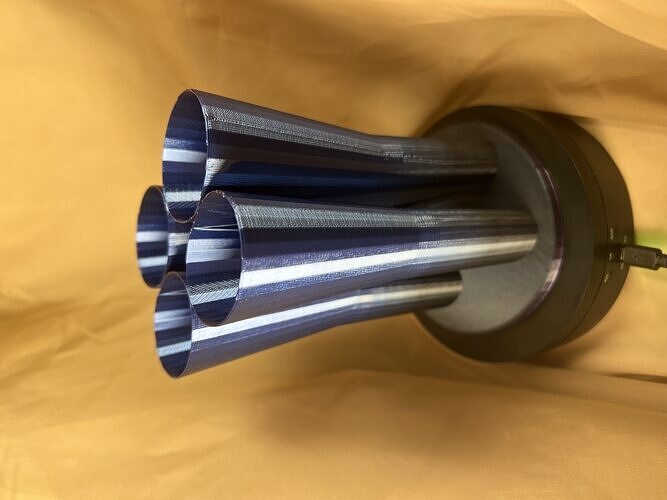 Quad Brush Holder Vase 3d Print File 3D print model