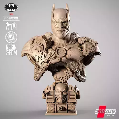 B3DSERK Murder Machine Portrait Bust