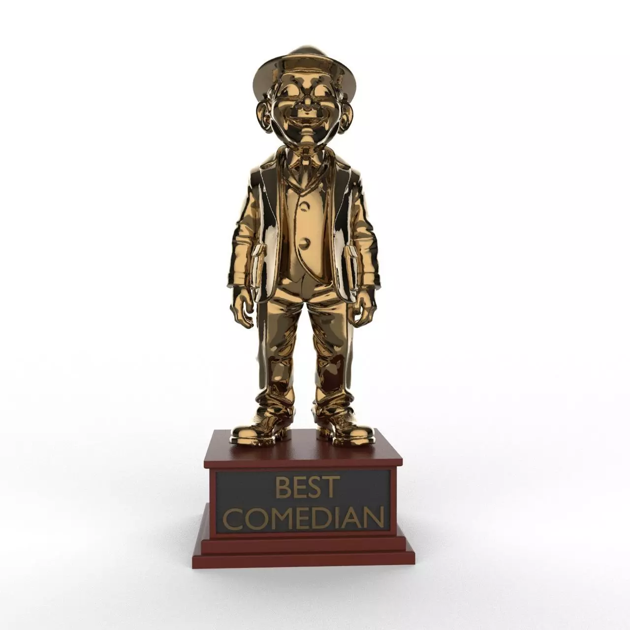 Award Cup - Best Comedian 3D print model_0