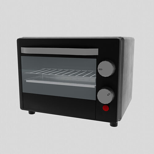 Electric oven 3D model