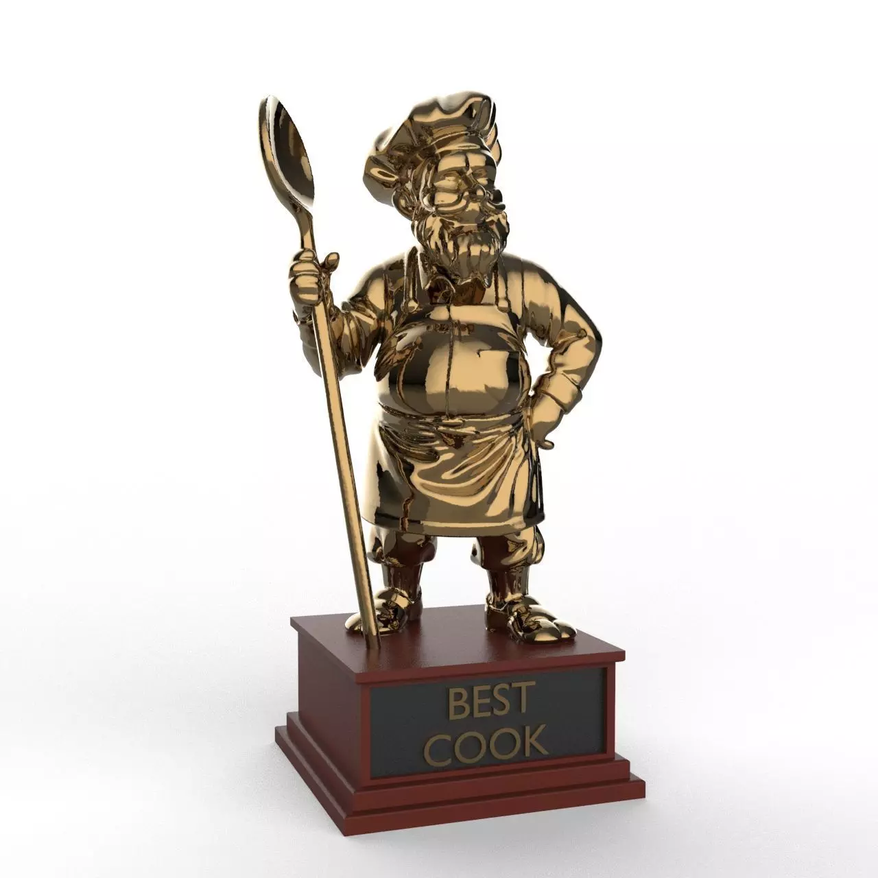 Award Cup - Best Cook 3D print model_0