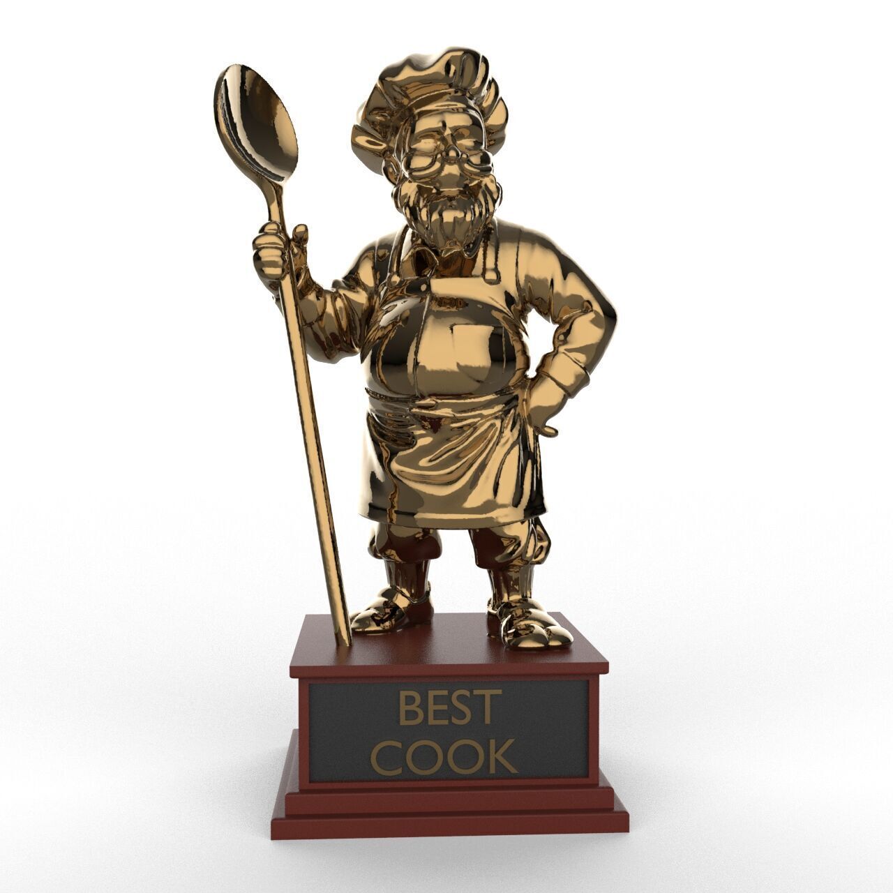 Award Cup - Best Cook 3D print model_2