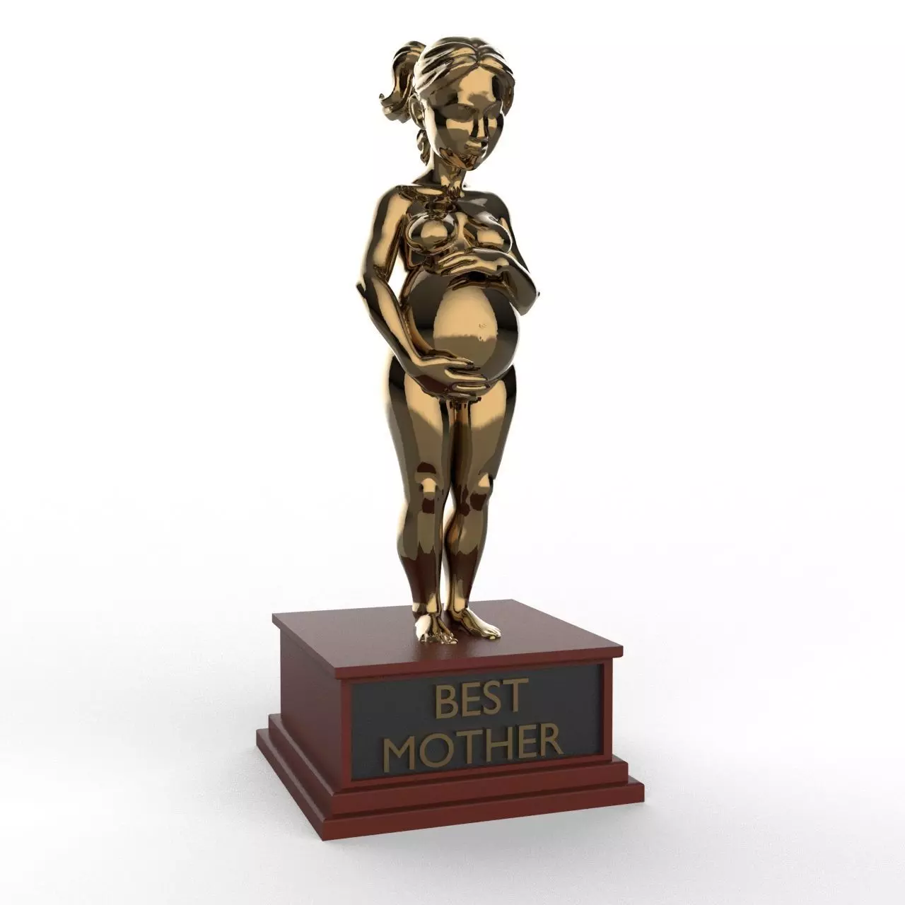 Award Cup - Best Mother 3D print model_0