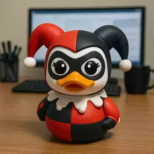 Harley Quinn Duck urban vibes