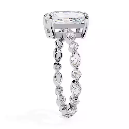 RADIANT  DIAMOND RING -CAD-155