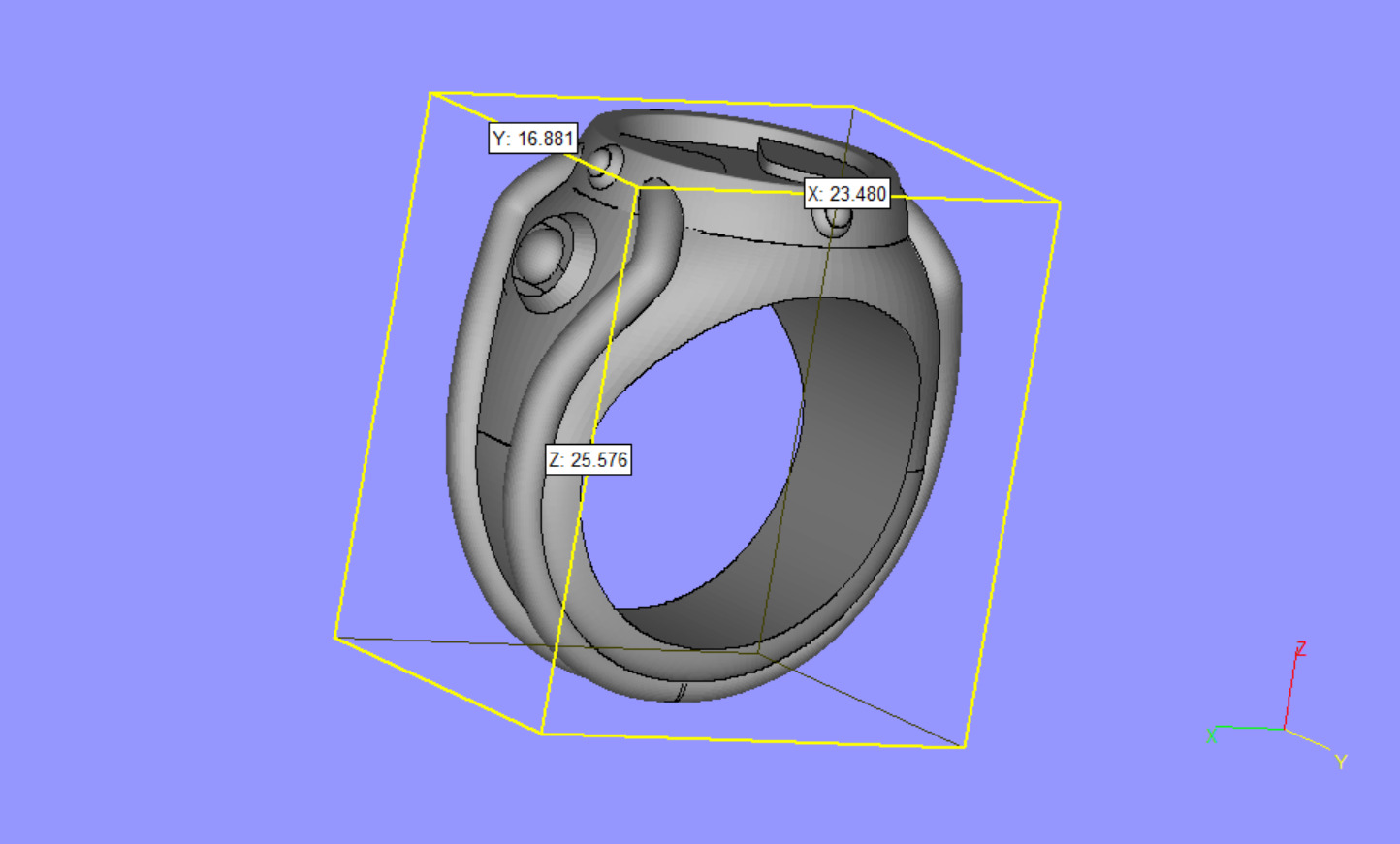 Omnitrix Styled Ring from Ben Ten 3D print model_5