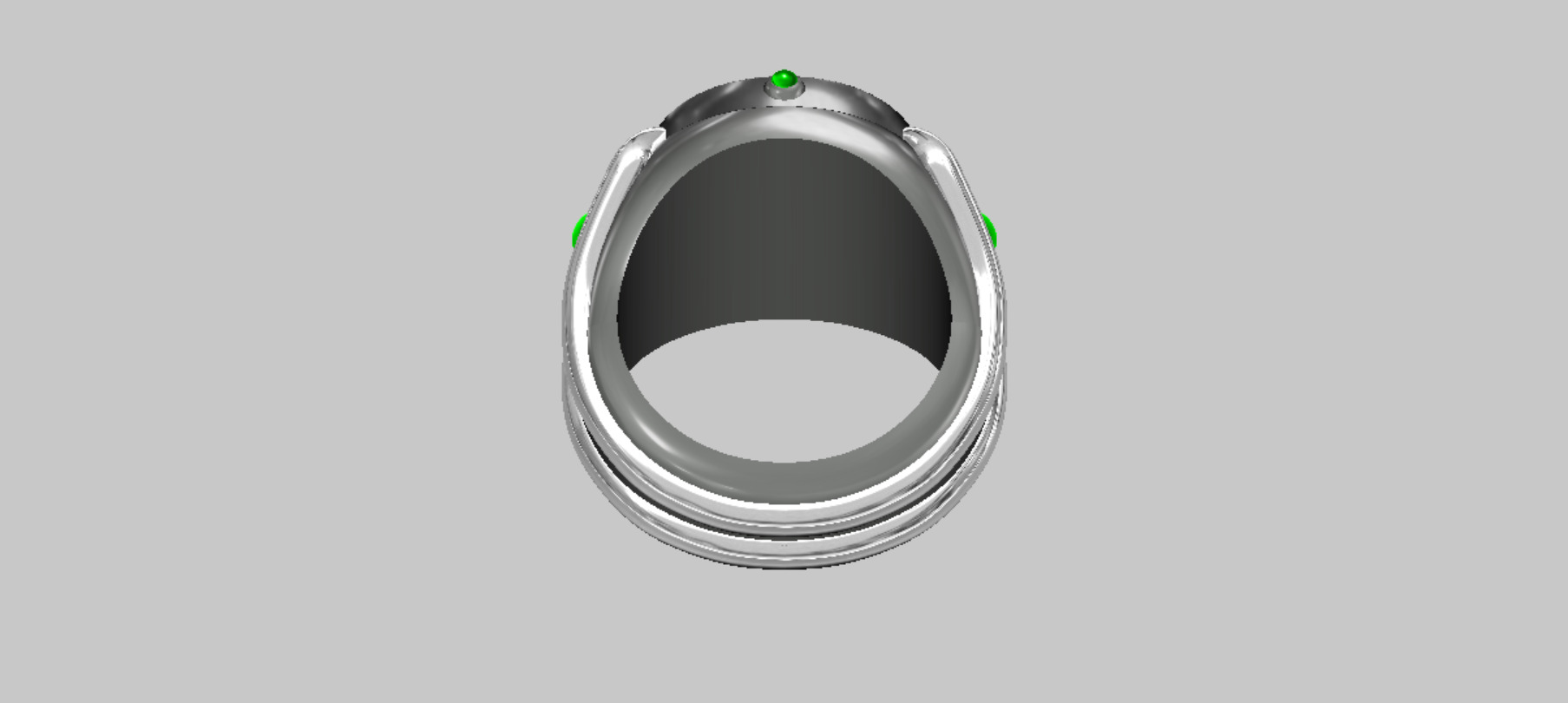 Omnitrix Styled Ring from Ben Ten 3D print model_2