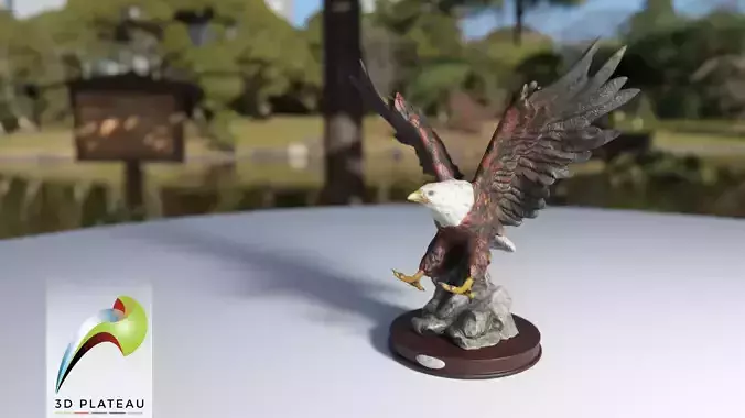 0001-08 Large Eagle 3D model
