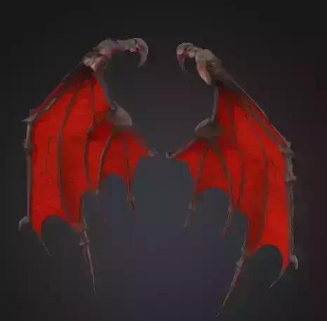 Devil Wings 3D Model