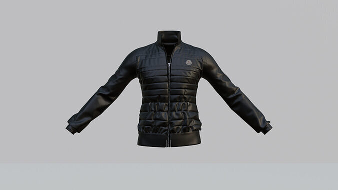 Black Jacket Free 3D model