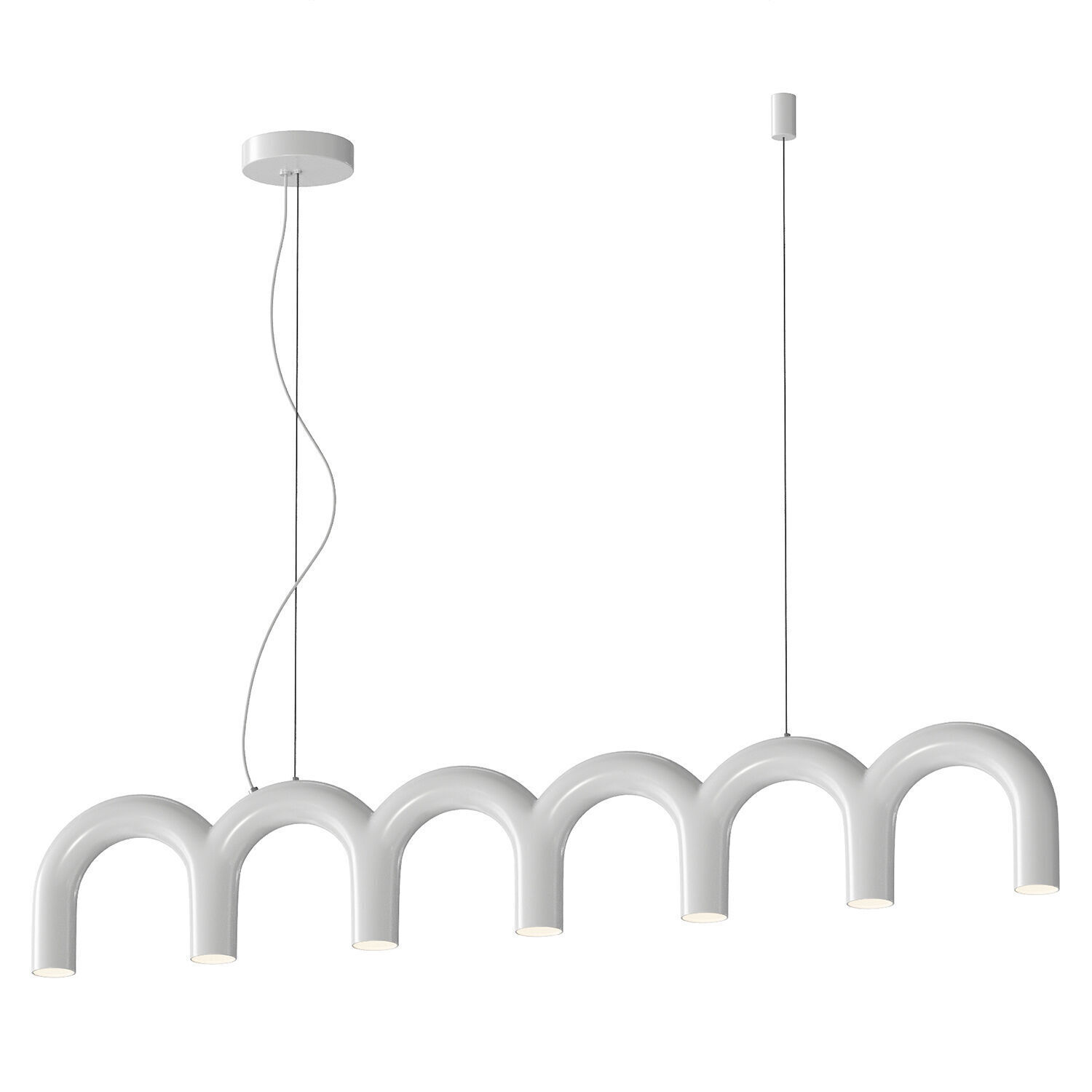 Arch Pendant Lamp 3D model_1