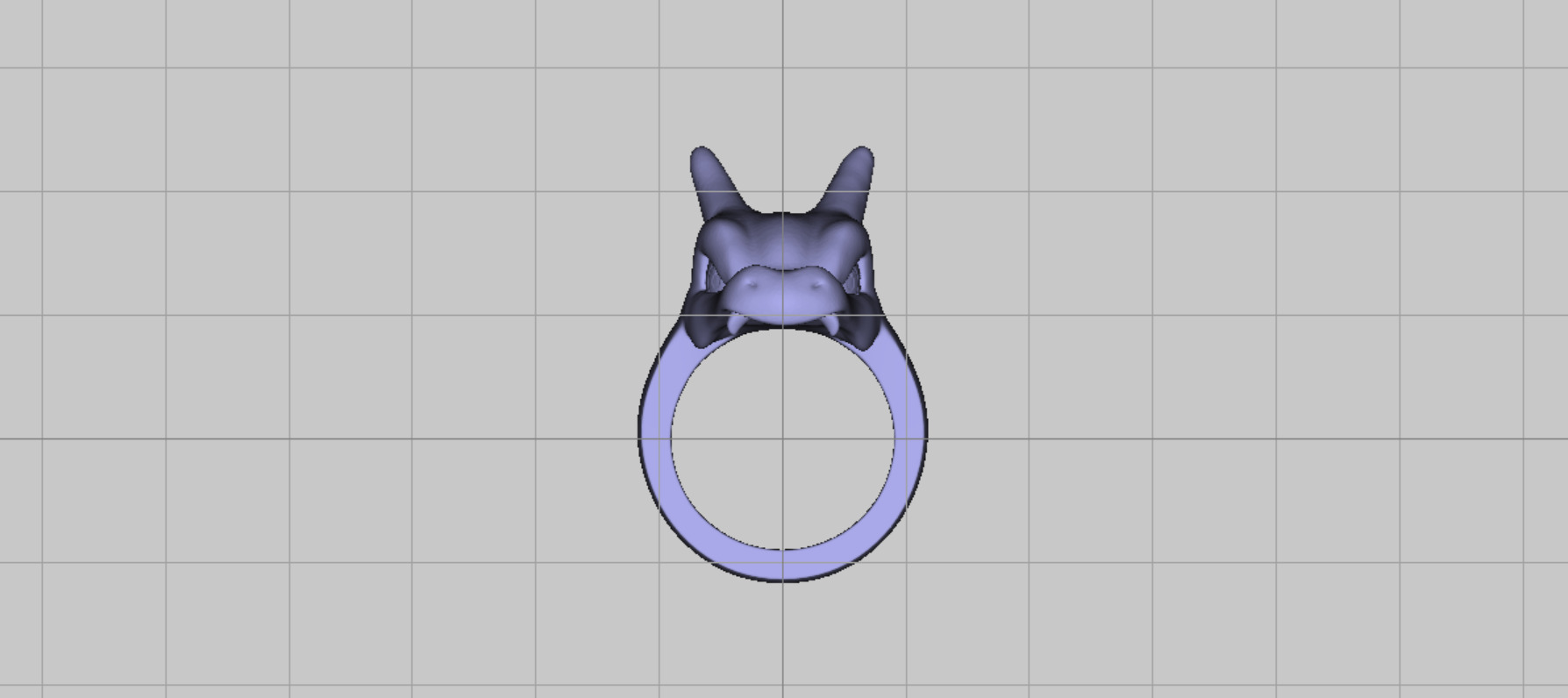 Charizard Ring 3D print model_8